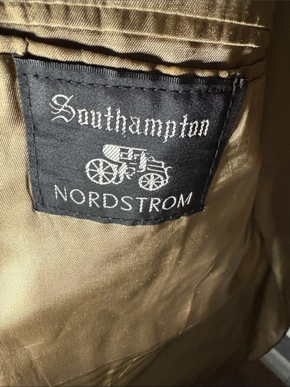 Nordstrom Brown & Tan Glen Plaid Sport Coat